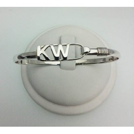 RAKW4MBSS Sterling Silver "KW" Key West Bangle 